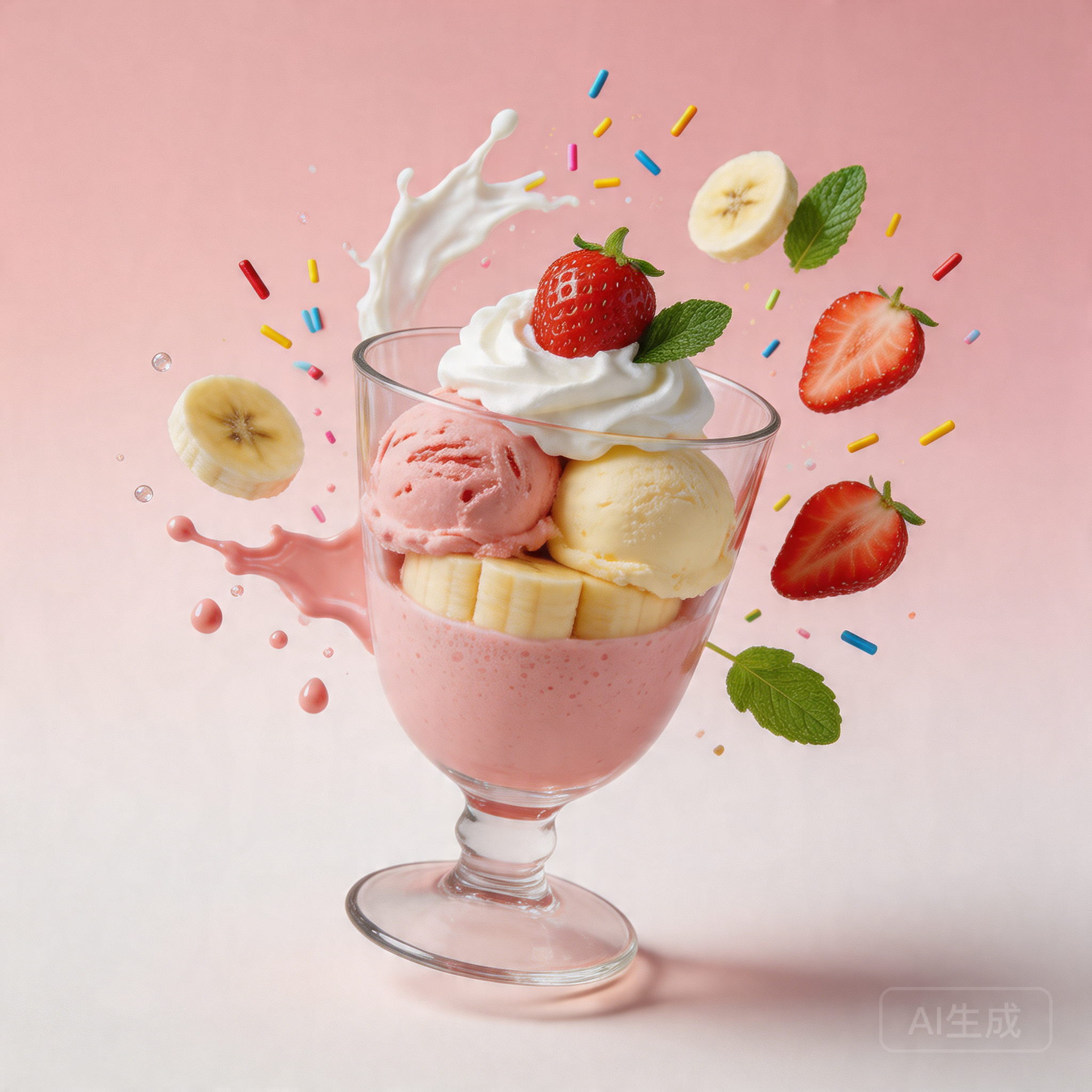 食材爆发美食广告