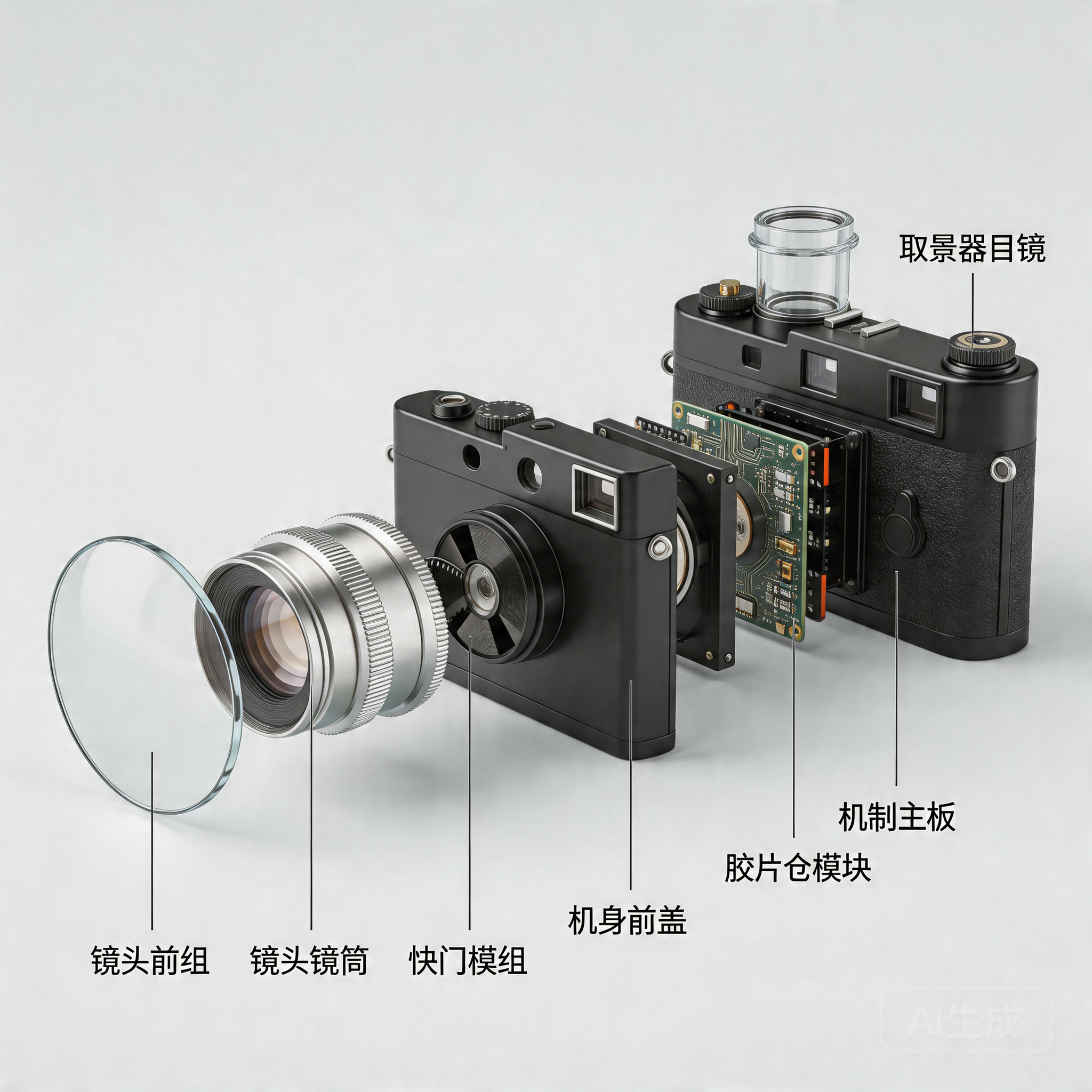 产品爆炸拆解图