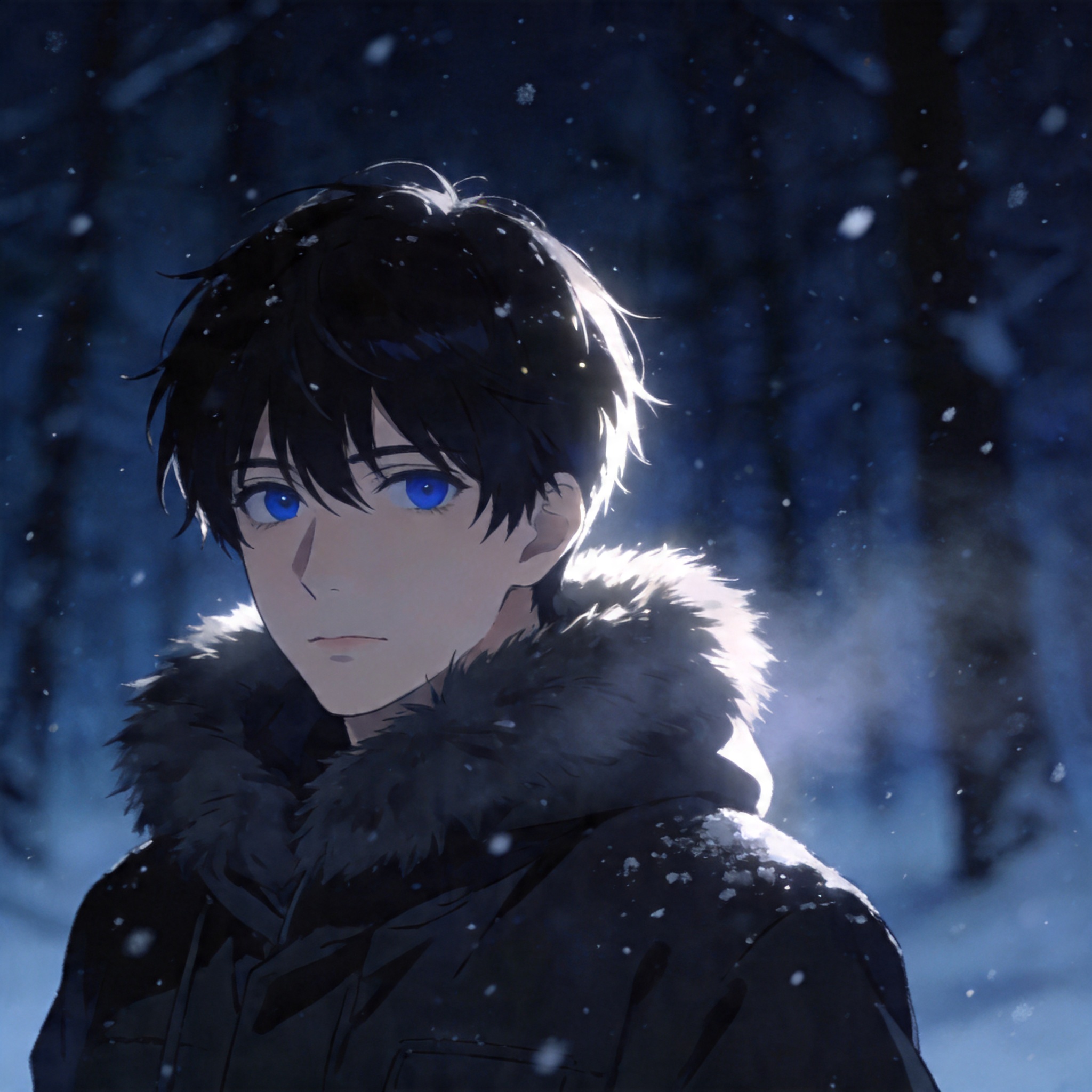 使用明显不同主体做的真实迁移验证，说明这条模板不只适用于银白发女性，也能迁移到黑发男性而不塌成普通角色卡。