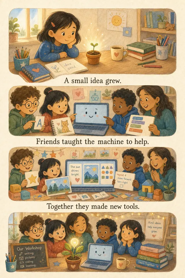 Children's Storybook Interior Page