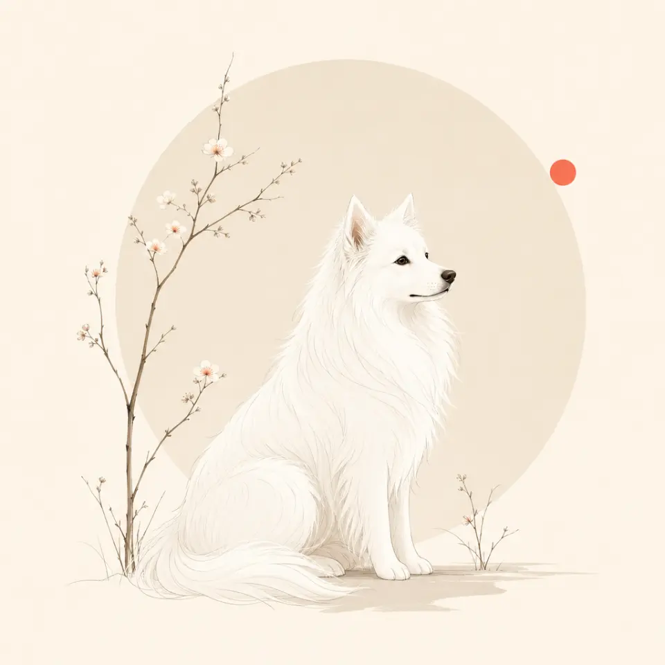 现代杂志极简绘本插画